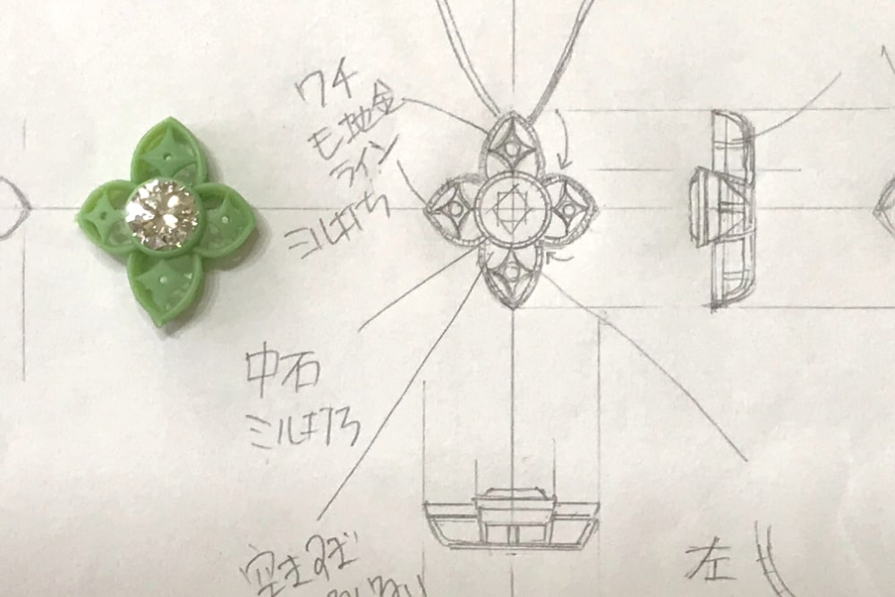 制作-3DCADとワックスなどで確認